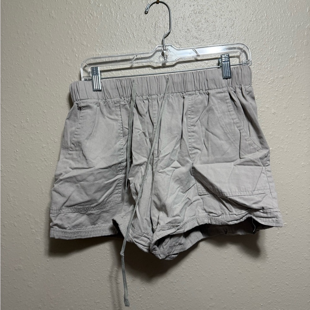 Gray Casual Shorts